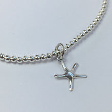 Load image into Gallery viewer, Stacking small starfish bracelet
